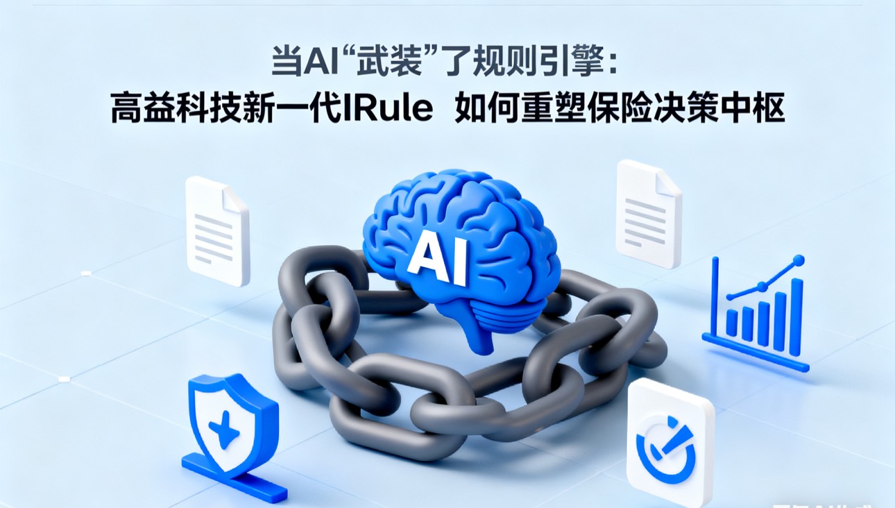 当AI“武装”了规则引擎:高益科技新一代IRule如何重塑保险决策中枢